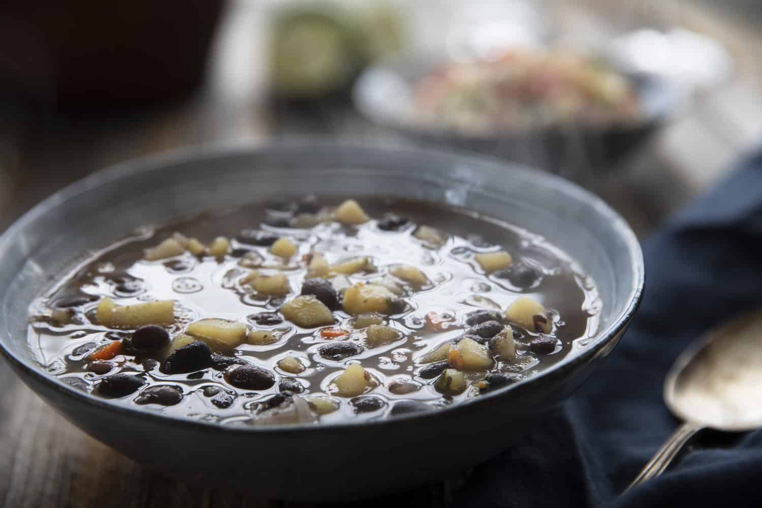 Potato and Black Bean Soup - Louisiana WIC Recipes